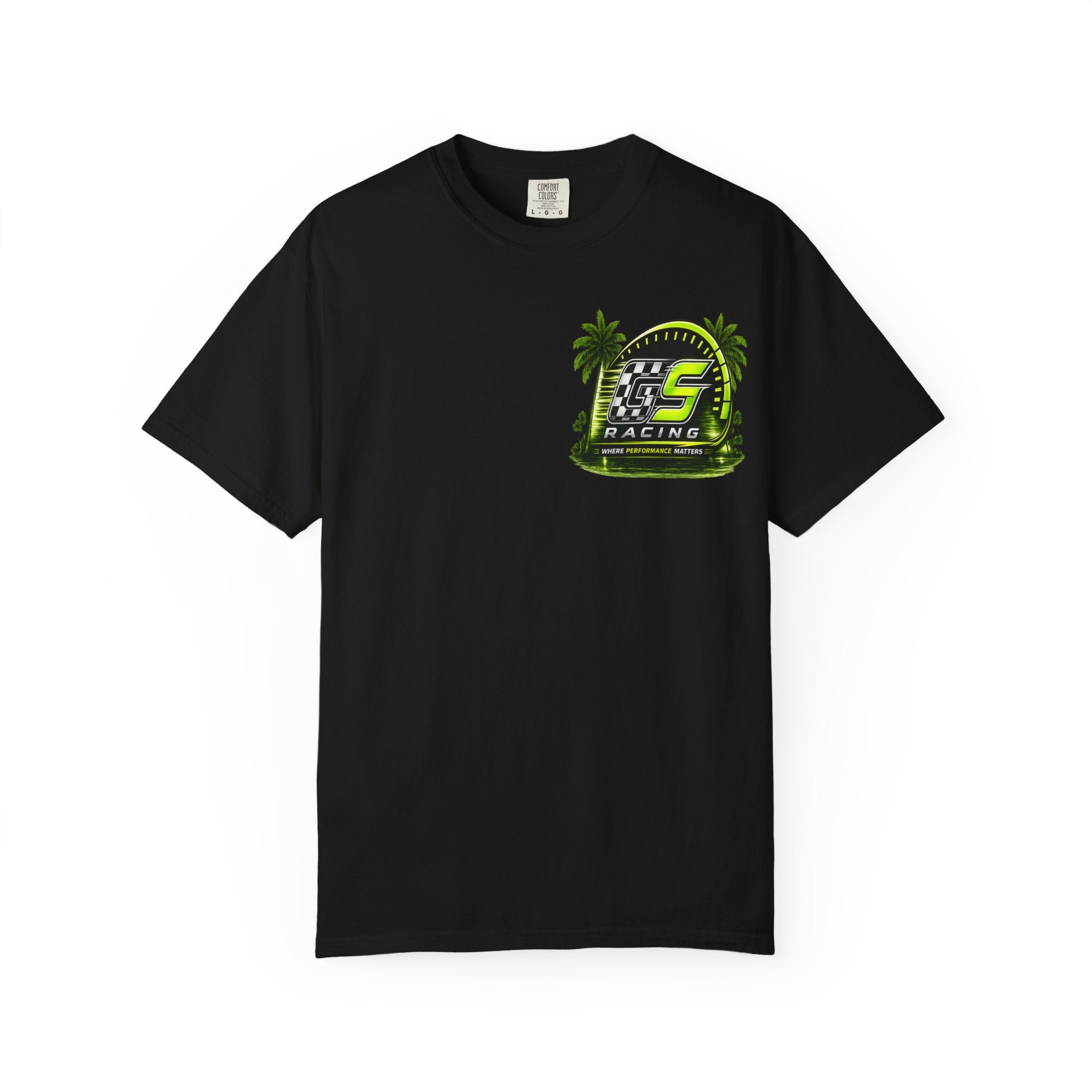 GS Racing Logo T shirt Green
