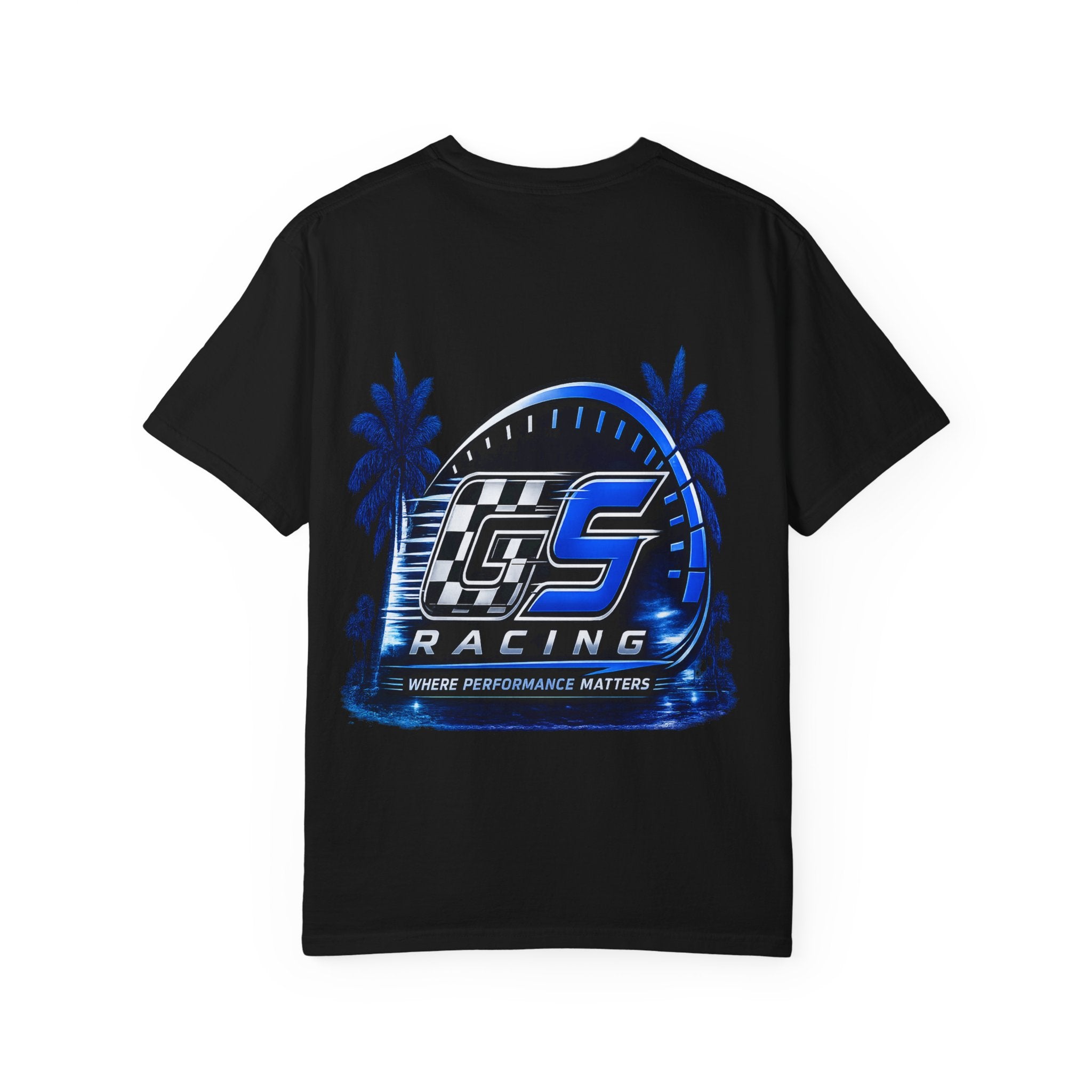 GS Racing team Logo T-shirt Blue
