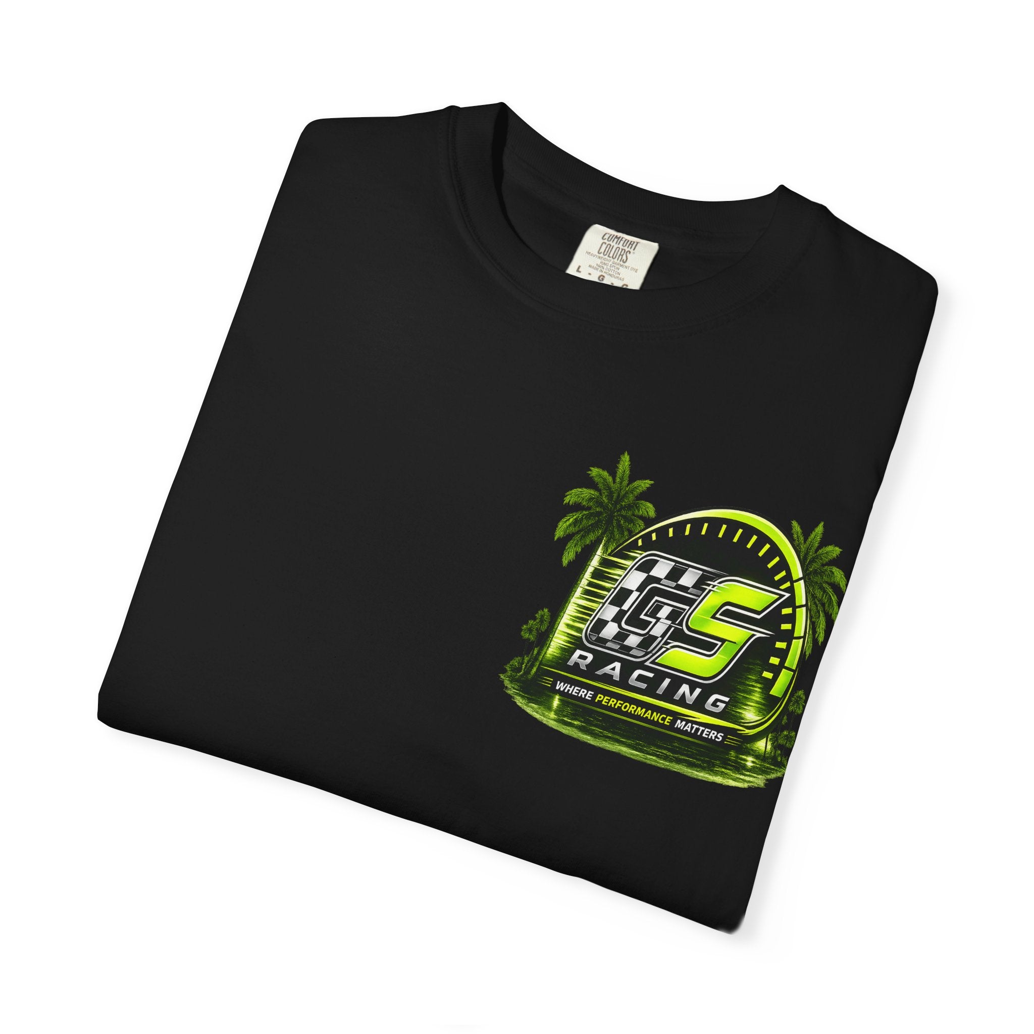 GS Racing Logo T shirt Green