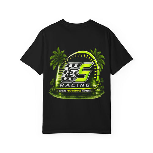 GS Racing Logo T shirt Green